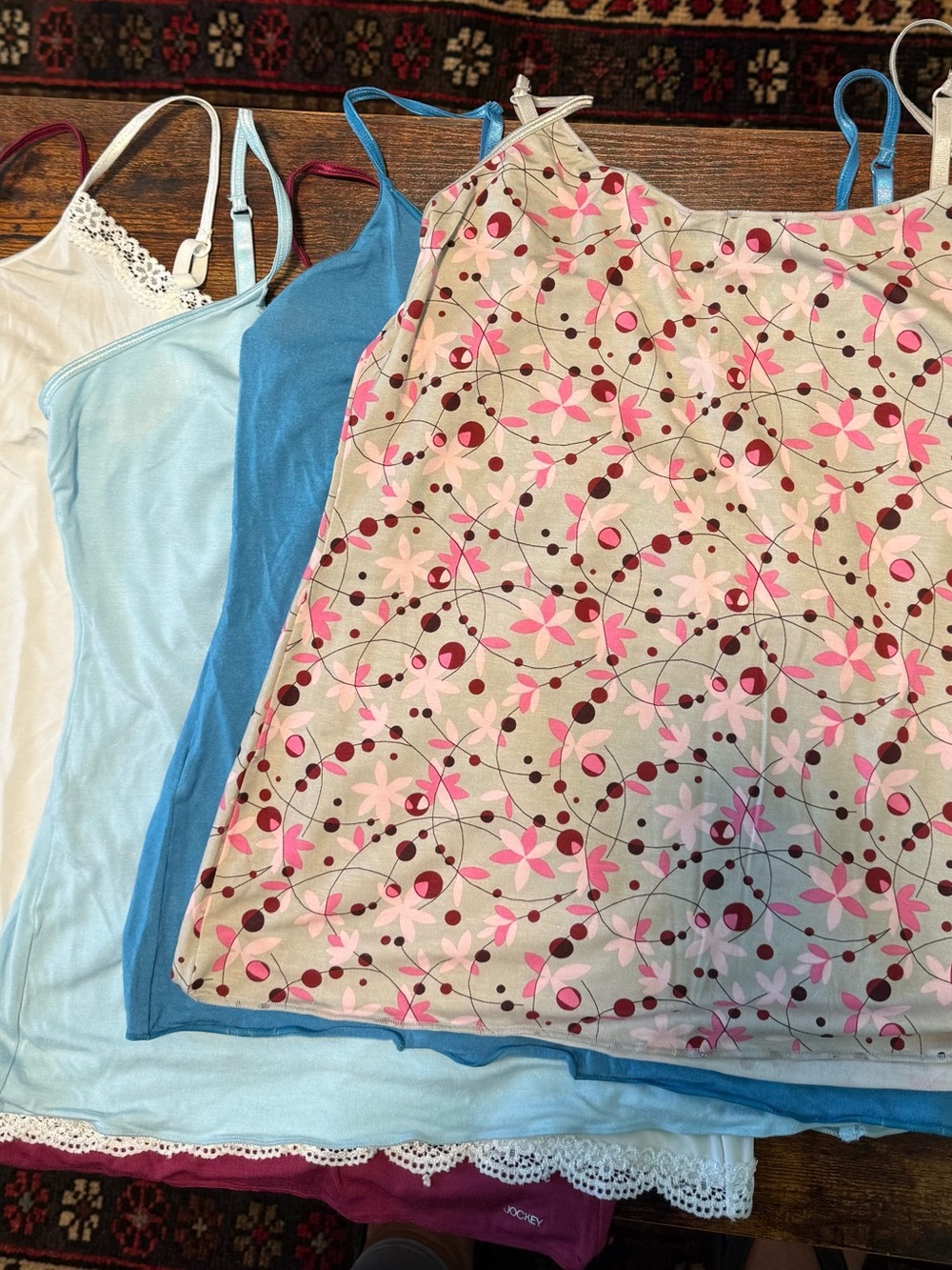 Jockey-Set of 5 Camisoles-Size XXL